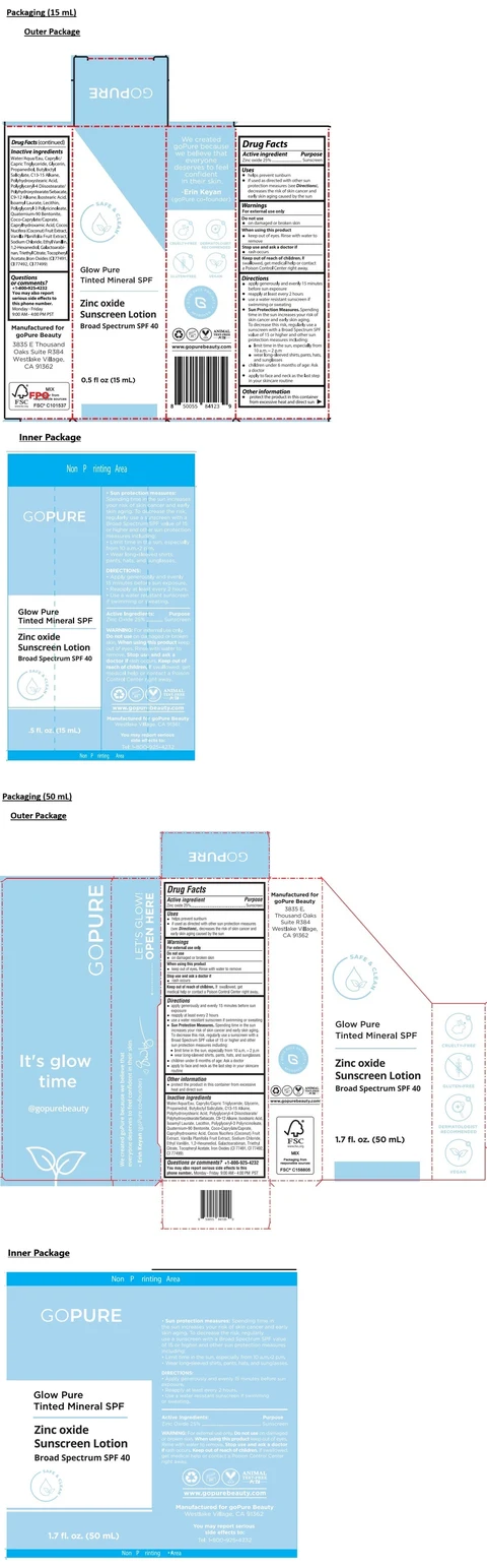 goPure Sunscreen packaging