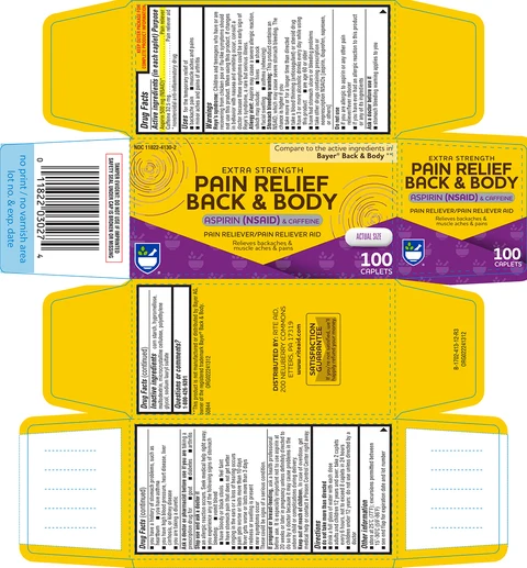 pain relief back and bodyEXTRA STRENGTH 포장
