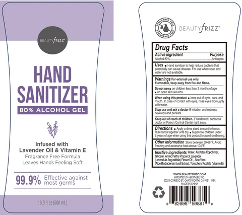Hand Sanitizer packaging