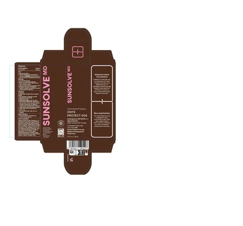 Sunsolve MD Mineral Shade Onyx 006 포장