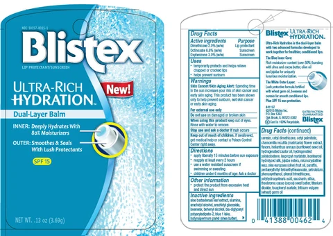 Blistex Ultra Rich Hydration 포장