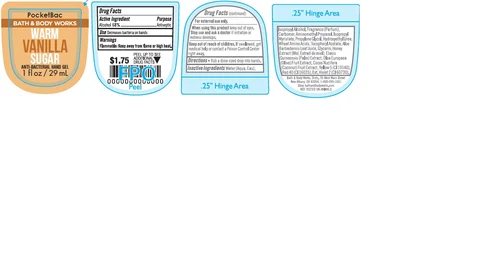 Anti-Bacterial Hand Vanilla Sugar 포장
