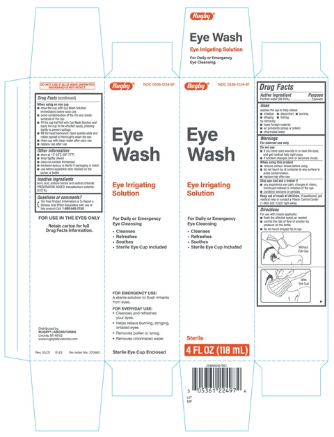 Rugby Eye Wash 포장