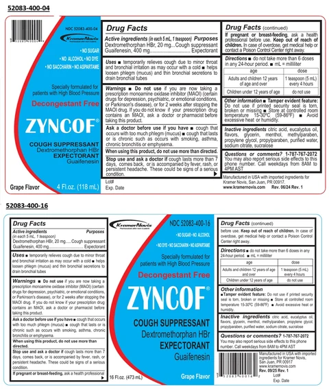 ZYNCOF 포장