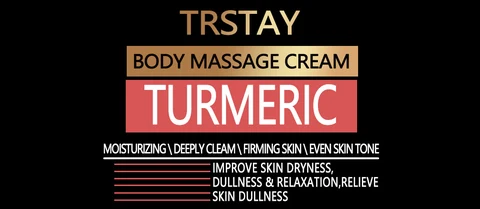 Trstay Body Massage Cream Turmeric packaging