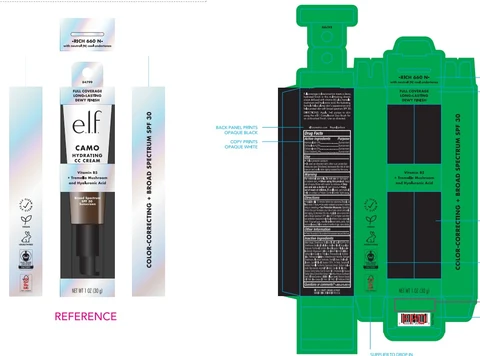 e.l.f. Hydrating Camo CC Cream SPF30 Rich 610 N / e.l.f. Hydrating Camo CC Cream SPF30 Fair 120 N / e.l.f. Hydrating Camo CC Cream SPF30 Light 280 N / e.l.f. Hydrating Camo CC Cream SPF30 Deep 530 N / e.l.f. Hydrating Camo CC Cream SPF30 Fair 150 C / e.l.f. Hydrating Camo CC Cream SPF30 Fair 100 W / e.l.f. Hydrating Camo CC Cream SPF30 Tan 415 C / e.l.f. Hydrating Camo CC Cream SPF30 Medium 355 W / e.l.f. Hydrating Camo CC Cream SPF30 Medium 370 N / e.l.f. Hydrating Camo CC Cream SPF30 Tan 400 W / e.l.f. Hydrating Camo CC Cream SPF30 Light 250 W / e.l.f. Hydrating Camo CC Cream SPF30 Medium 330 W / e.l.f. Hydrating Camo CC Cream SPF30 Light 240 W / e.l.f. Hydrating Camo CC Cream SPF30 Light 205 N / e.l.f. Hydrating Camo CC Cream SPF30 Fair 125 C / e.l.f. Hydrating Camo CC Cream SPF30 Tan 425 N / e.l.f. Hydrating Camo CC Cream SPF30 Tan 450 N / e.l.f. Hydrating Camo CC Cream SPF30 Tan 460 W / e.l.f. Hydrating Camo CC Cream SPF30 Deep 500 W / e.l.f. Hydrating Camo CC Cream SPF30 Rich 640 W / e.l.f. Hydrating Camo CC Cream SPF30 Rich 660 N / e.l.f. Hydrating Camo CC Cream SPF30 Deep 560 C / e.l.f. Hydrating Camo CC Cream SPF30 Rich 650 C / e.l.f. Hydrating Camo CC Cream SPF30 Deep 510 W / e.l.f. Hydrating Camo CC Cream SPF30 Medium 375 N / e.l.f. Hydrating Camo CC Cream SPF30 Medium 310 C / e.l.f. Hydrating Camo CC Cream SPF30 Light 210 N / e.l.f. Hydrating Camo CC Cream SPF30 Fair 140 W / e.l.f. Hydrating Camo CC Cream SPF30 Deep 540 C / e.l.f. Hydrating Camo CC Cream SPF30 Rich 620 W packaging