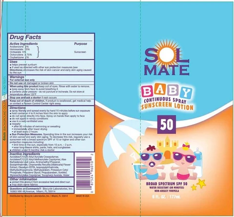 SolMateBroad Spectrum SPF 50 포장