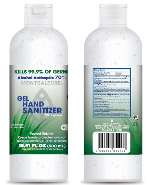 Hand Sanitizer packaging