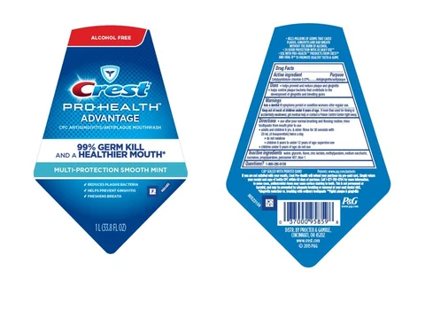Crest Pro-HealthAdvantage 포장
