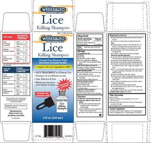 Lice Killing packaging