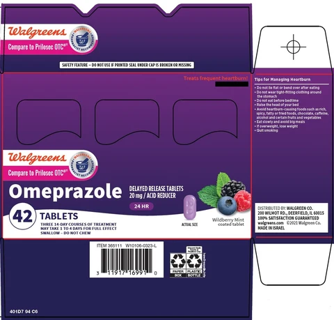 omeprazole 포장