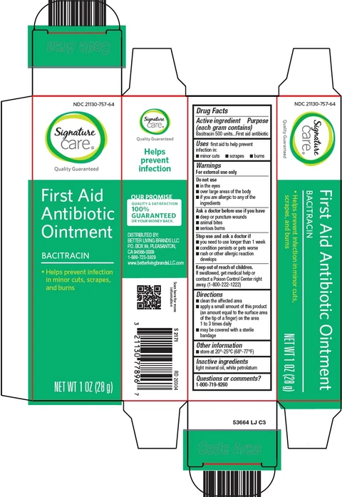 signature care first aid antibiotic 포장