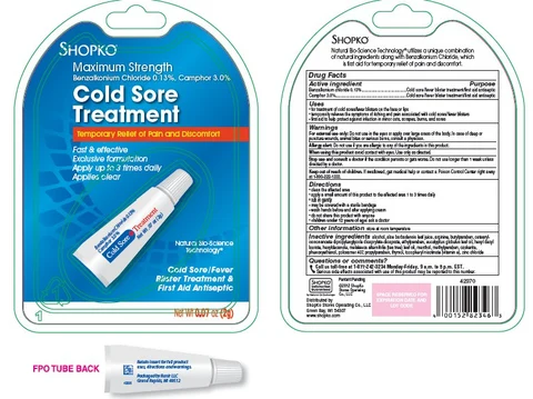 ShopKo Cold Sore Treatment 포장