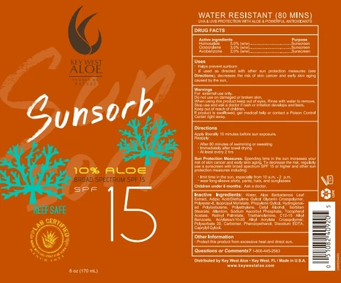 Sunsorb Reef Safe SPF15 포장