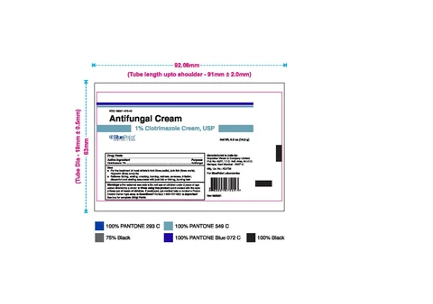 Antifungal Cream 포장