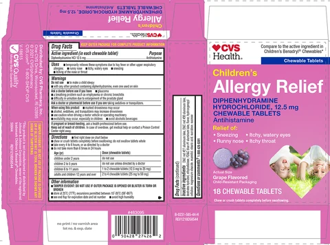 Childrens Allergy Relief packaging