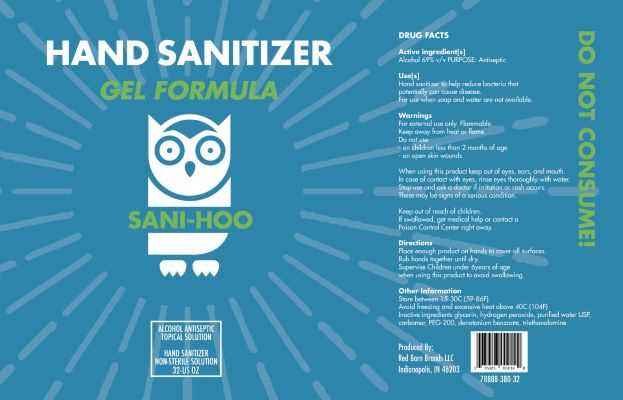 SaniHoo Gel Hand Sanitizer 포장
