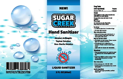 Hand Sanitizer packaging