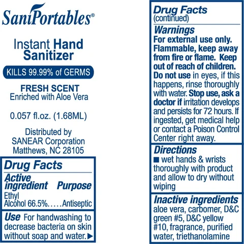 Instant Hand Sanitizer 포장