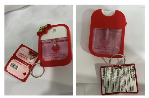 STRAWBERRY SHORTCAKE SANITIZER STRAWBERRY 포장