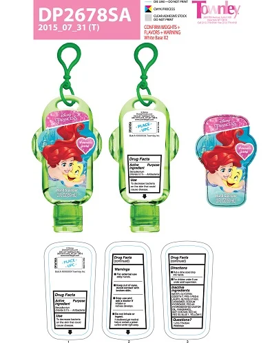 Watermelon Scented Hand Sanitizer packaging