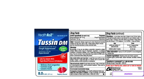Tussin DM 포장