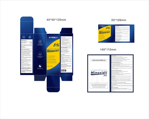 5%MinoxidilHairgrowthSpray 포장