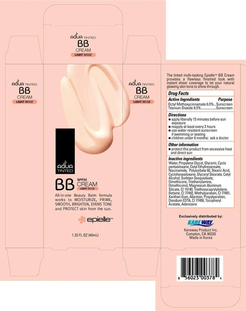 Tinted BB packaging