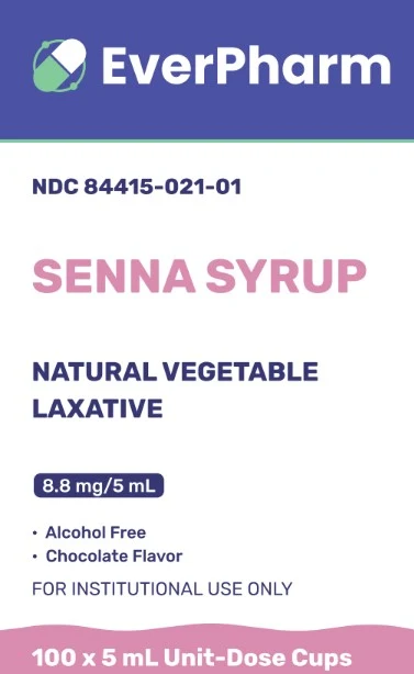 Senna Syrup 포장