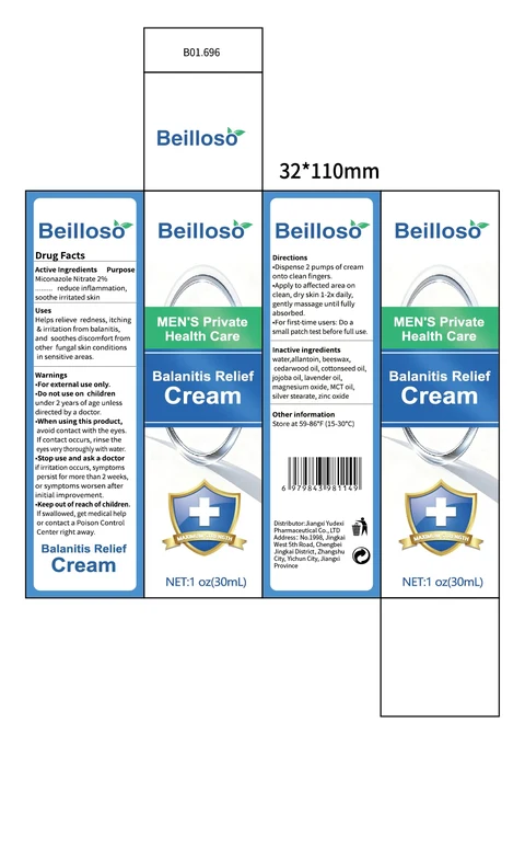 Beilloso Balanitis Relief 포장