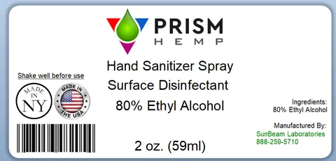 Hand Sanitizer- 2oz Hype-Lab packaging