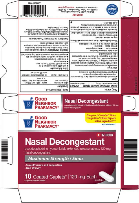 good neighbor pharmacy nasal decongestant packaging