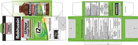 Robitussin 12 Hour Cough Relief packaging