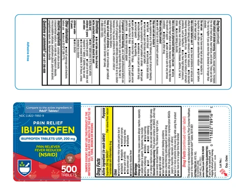 601R-Rite Aid-Ibuprofen-200mg round (brown)-bottle label-500s