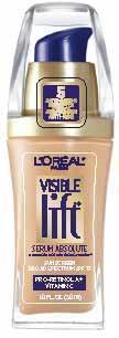 LOreal Paris Visible lift Serum Absolute Advanced Age Reversing Makeup Broad Spectrum SPF 17 packaging