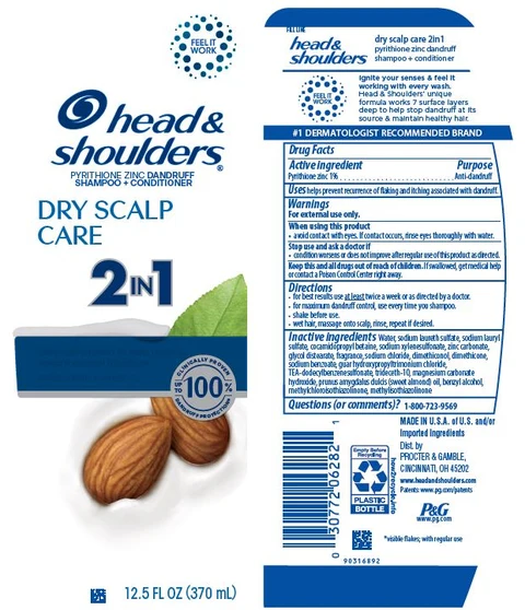 Head and ShouldersDry Scalp Care 2in1 packaging
