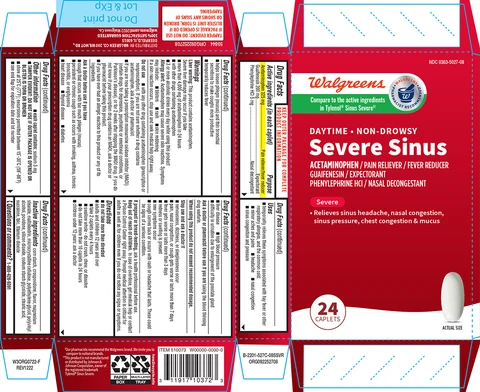 Severe SinusDaytime, Non-Drowsy 포장