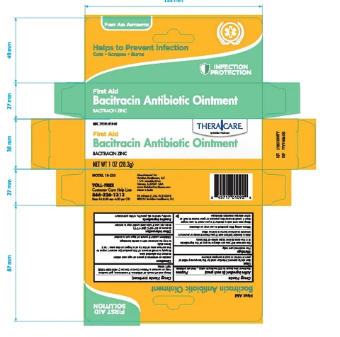 TheraCare Bacitracin Zinc packaging