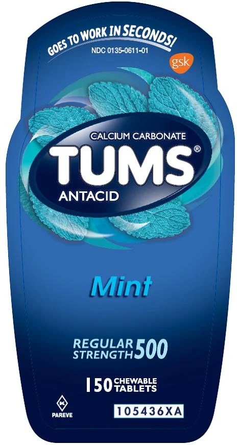 Tums Regular Strength 포장