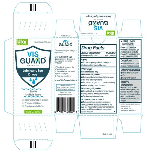 Vis Guard Lubricant Eye Drops 포장