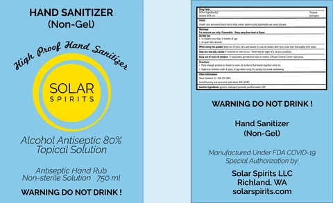 750 ml Label