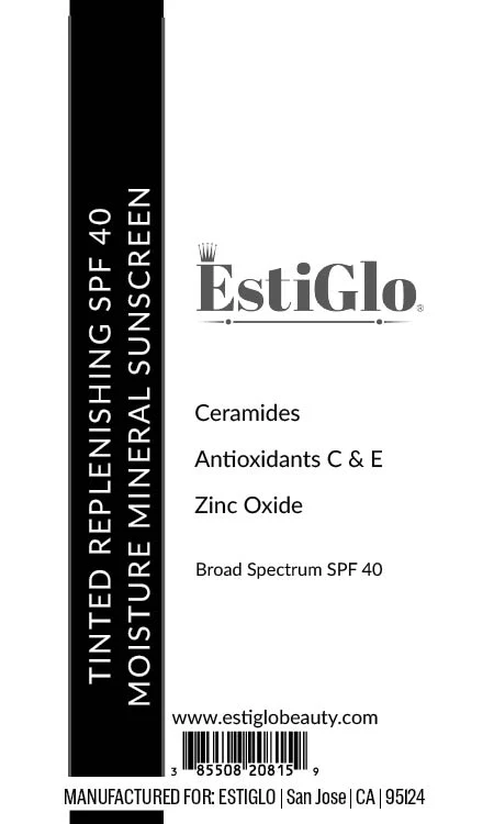 Tinted Replenishing SPF40 packaging