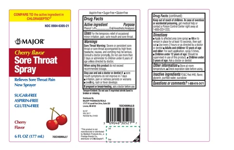 Sore Throat Cherry packaging