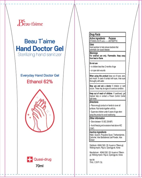BEAUTAIME HAND DOCTOR 포장