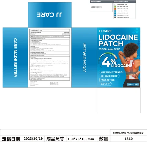 Lidocaine Patch packaging
