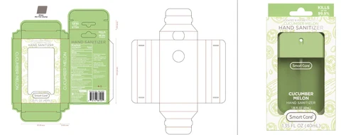 Smart Care Cucumber Melon Hand Sanitizer 포장