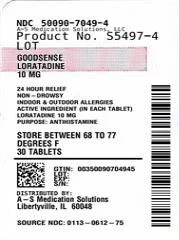 good sense allergy relief packaging