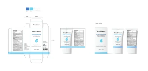 Terez Honor Hydro Sunscreen packaging