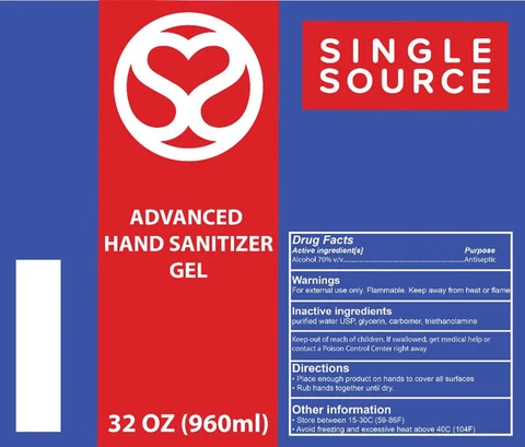 Hand Sanitizer Gel packaging