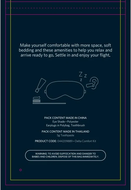DELTA COMFORT PLUS AMENITY 포장